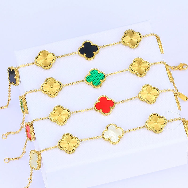 Leaf Clover Bracelets