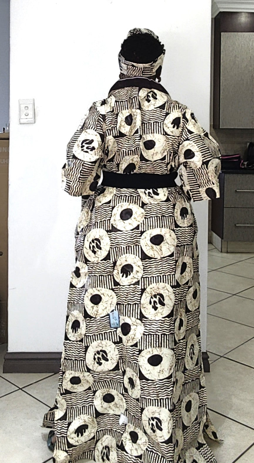 Tracy Rich Aunty Maxi Dress - Brown