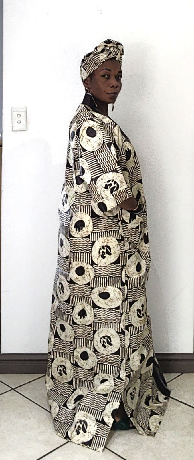 Tracy Rich Aunty Maxi Dress - Brown