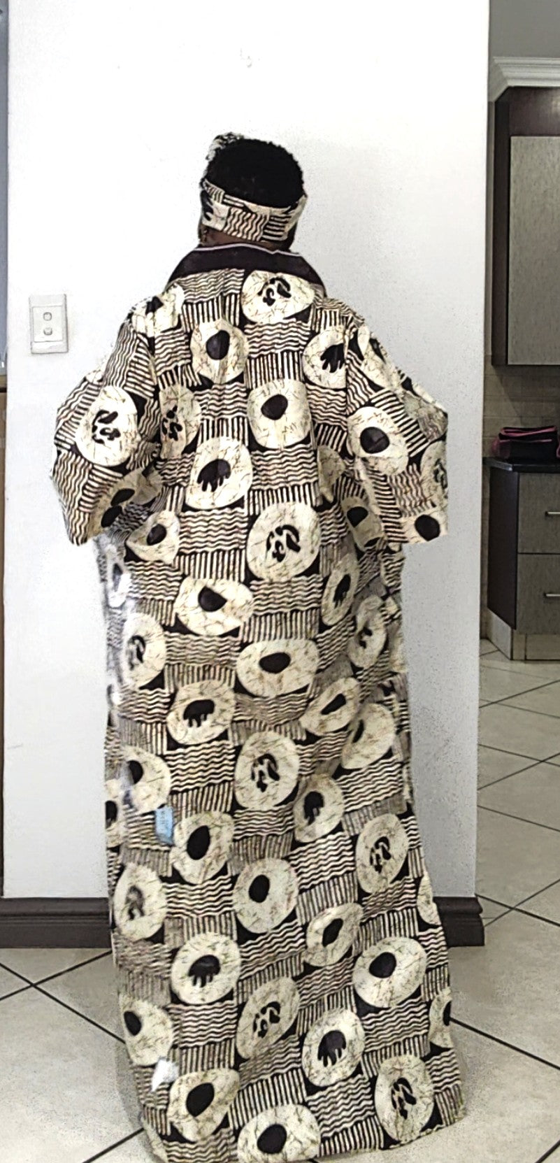 Tracy Rich Aunty Maxi Dress - Brown