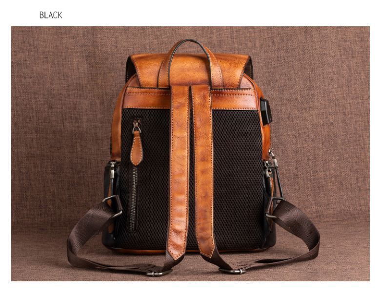 Westal Rozy Vintage Genuine Leather Backpack