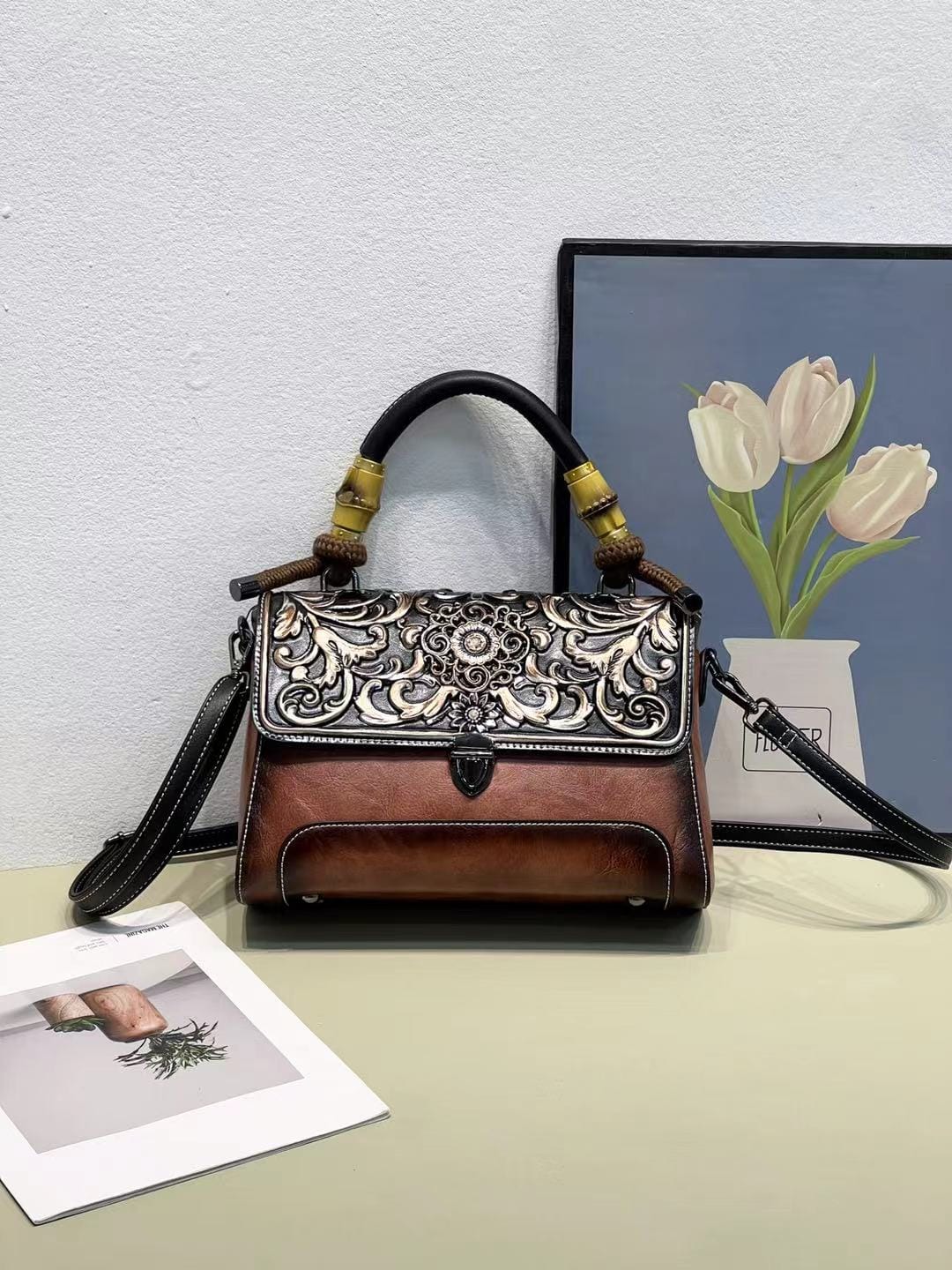 Boss lady Midi Designer Bag