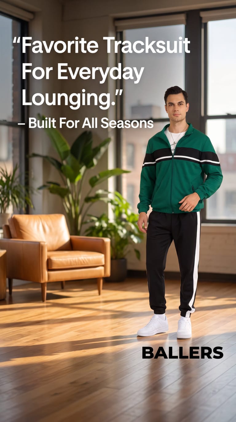 Ballers Casual Tracksuit Set