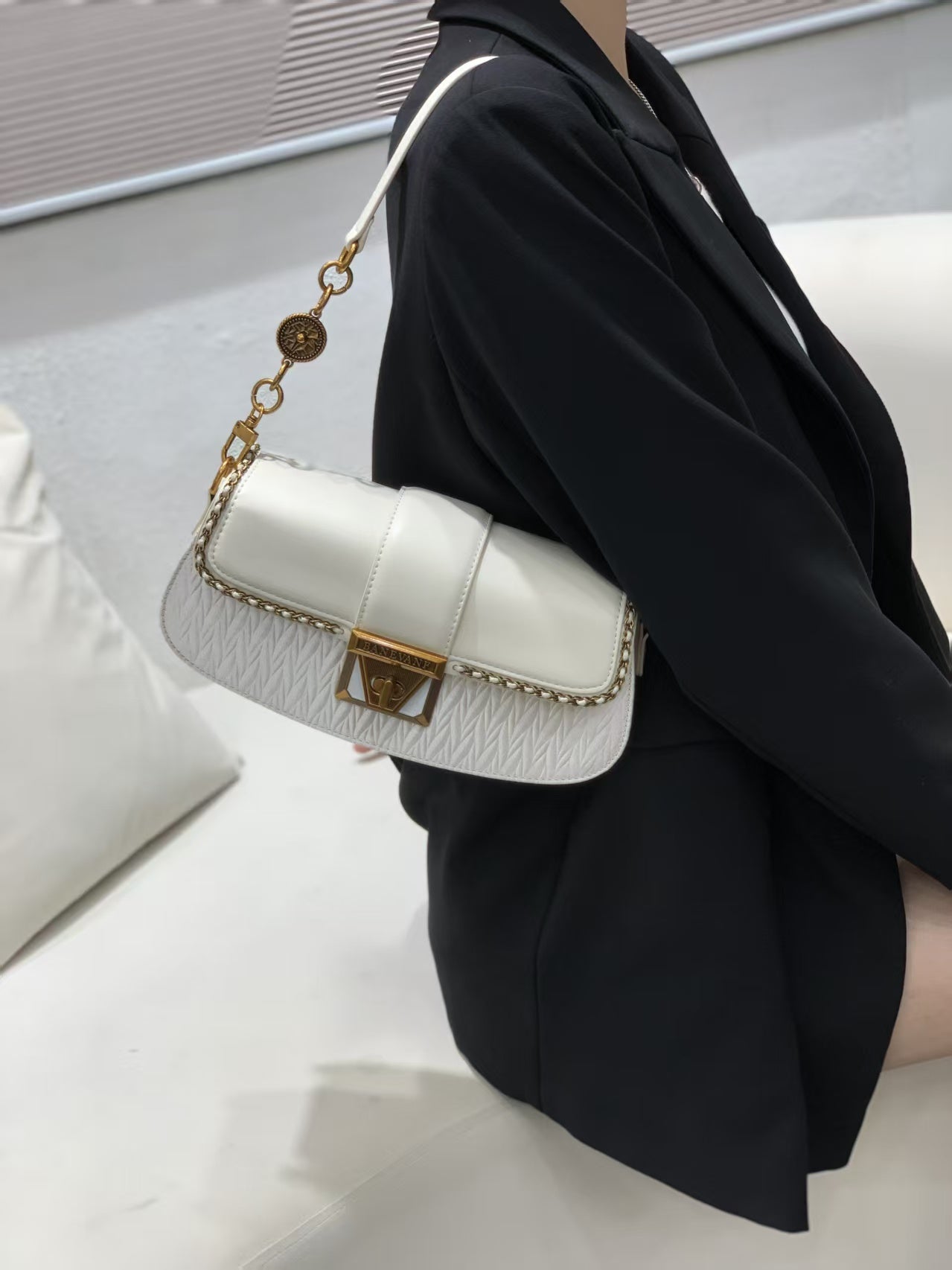 Triple Y Midi Designer Handbag