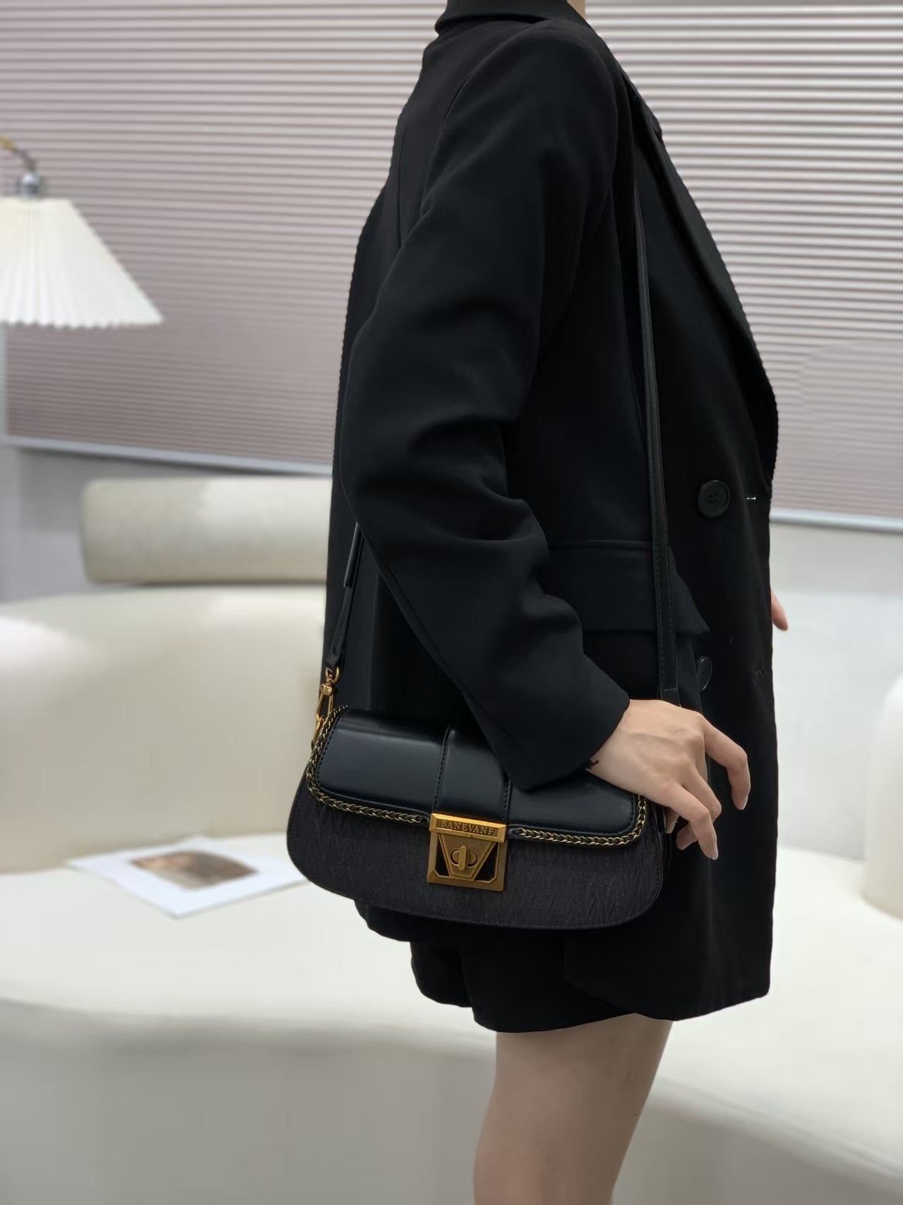 Triple Y Midi Designer Handbag