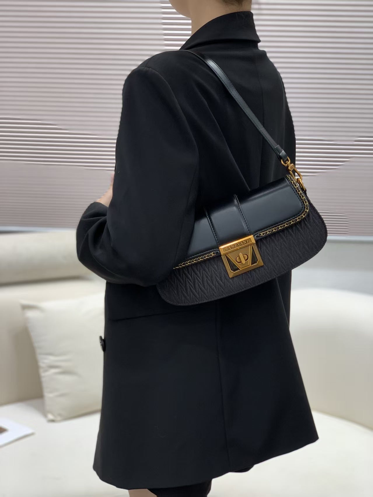 Triple Y Midi Designer Handbag