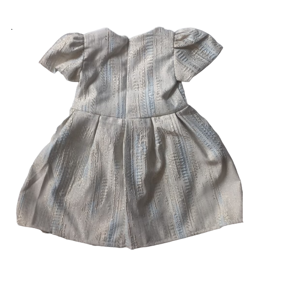 Girls Damask Floral Dress