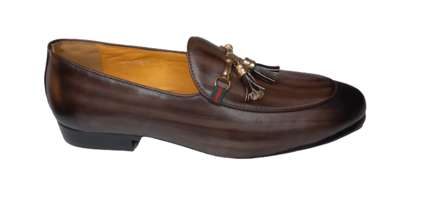 Goldberg Tassels Men's Shoes - Brown