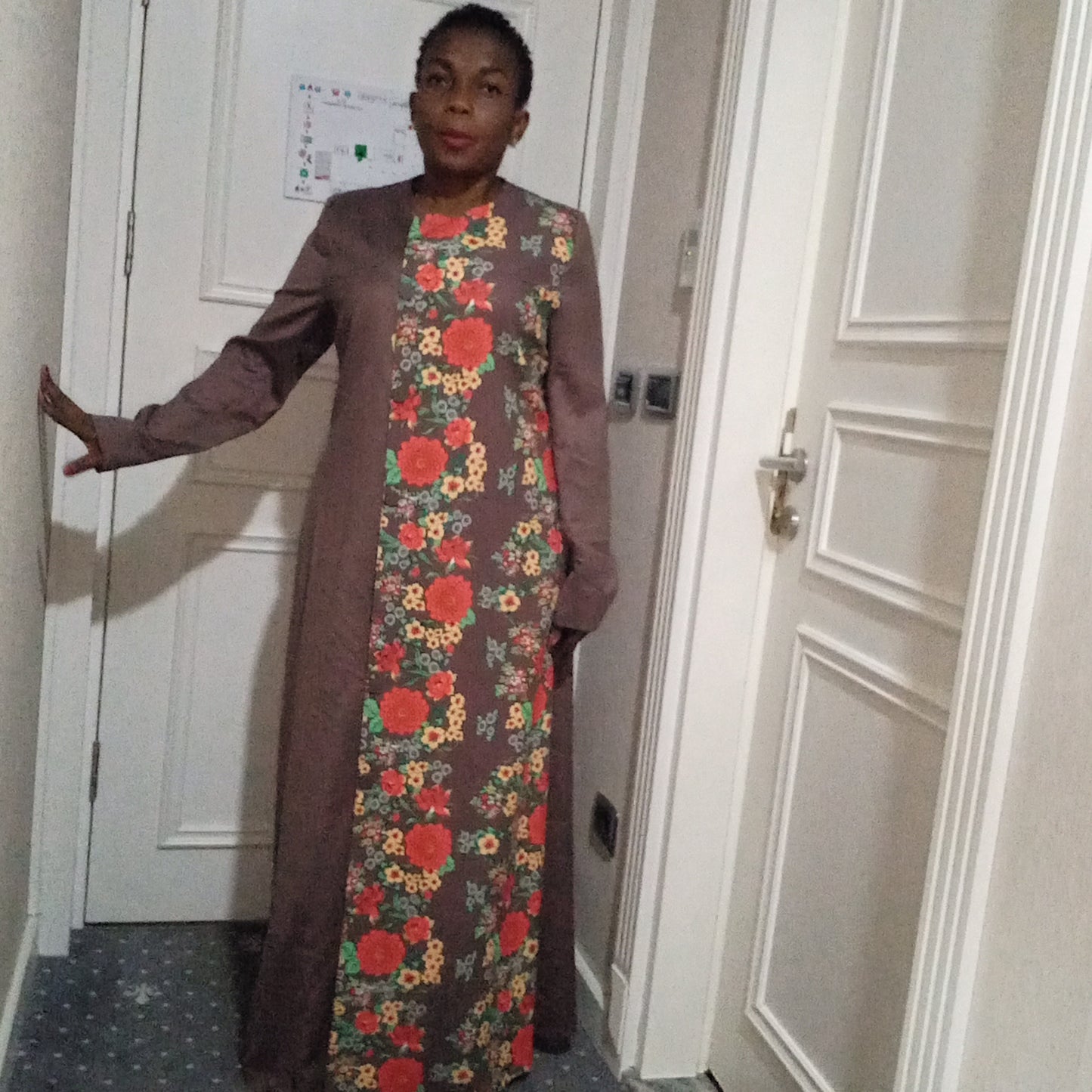 Floral Bing Maxi Dress - Turkey Dress