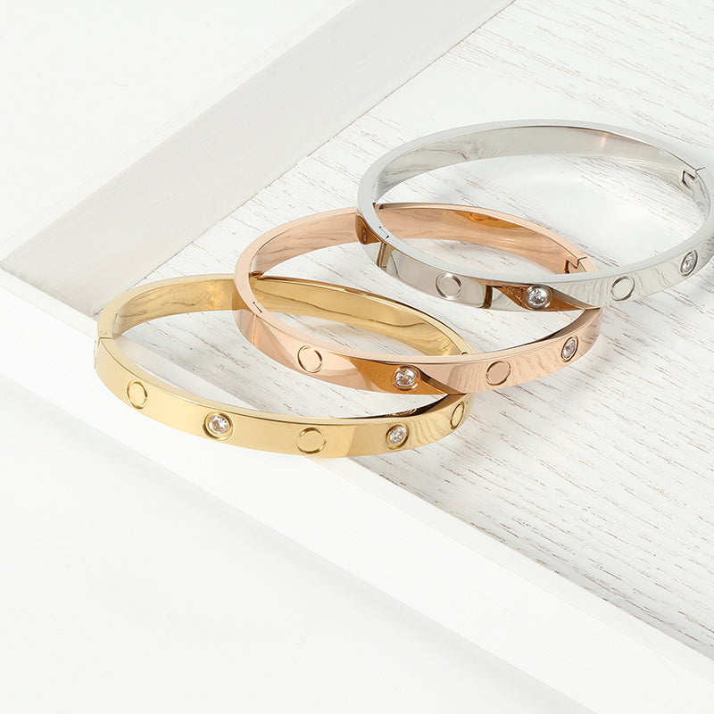 Love Studded Bracelet