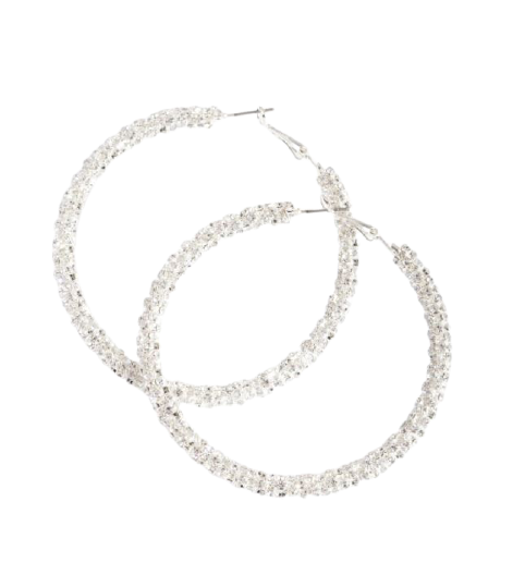 Cubex Diamante Hoop Earrings (Set of 3)
