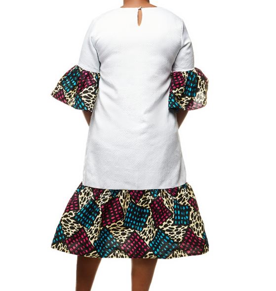 Diaz Multi-Prints Dress