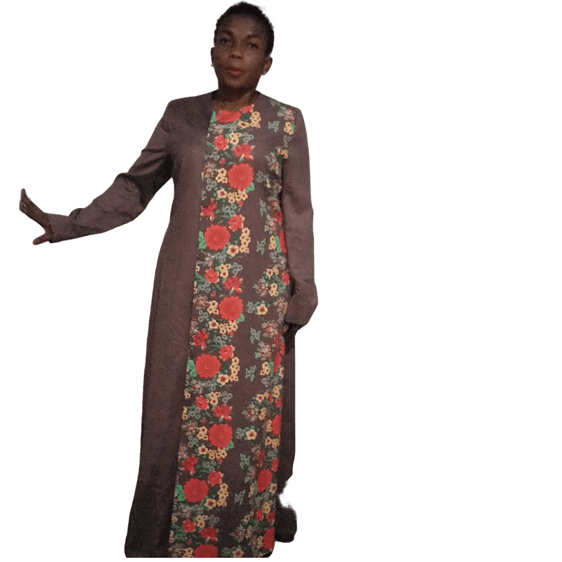 Floral Bing Maxi Dress - Turkey Dress