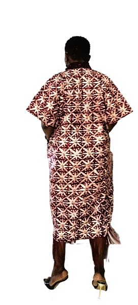 Aretha Rich Aunty Midi Fringes Dress - Wine
