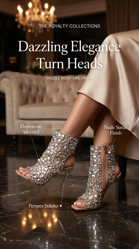 Dazzle Boot-like Heels