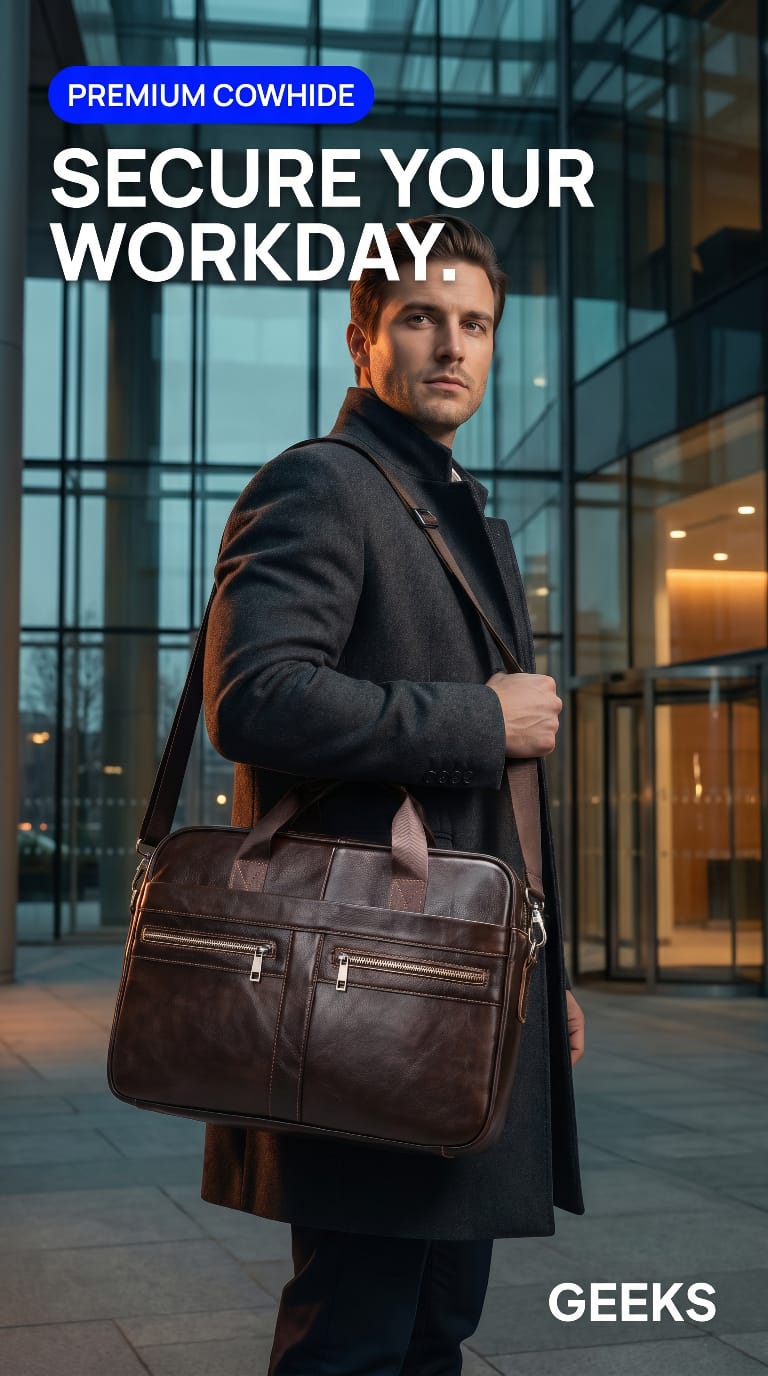 Geeks Trendy Laptop Bag
