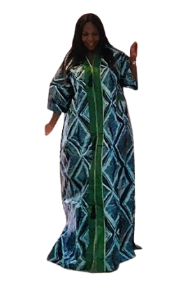 Tracy Rich Aunty Maxi Dress - Green