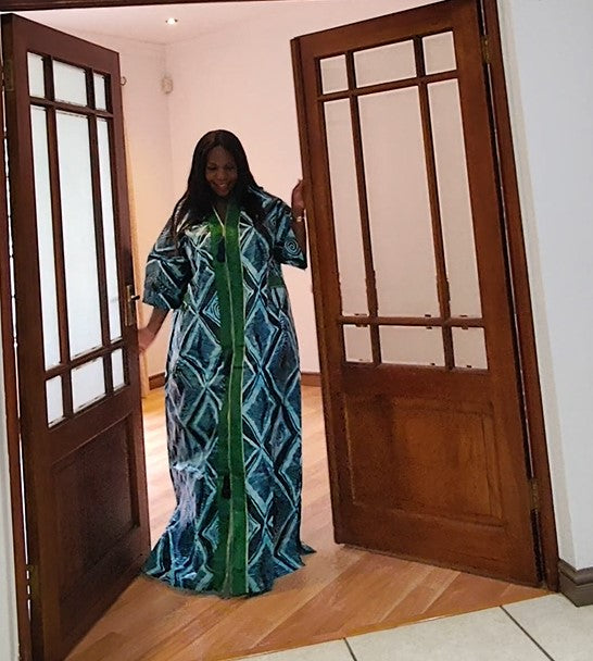 Tracy Rich Aunty Maxi Dress - Green