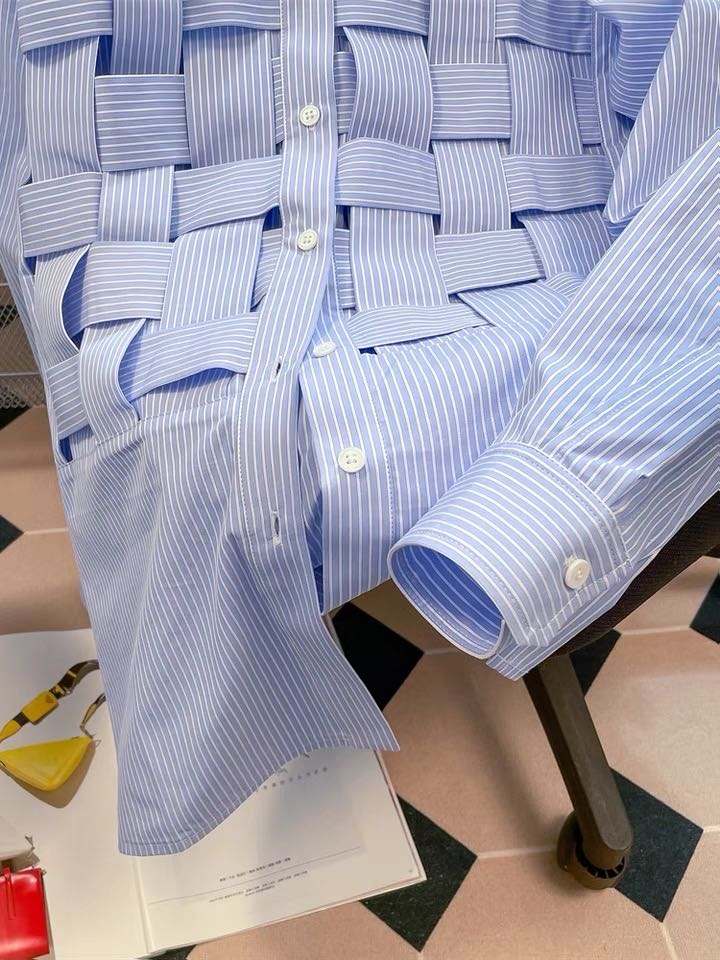 Striped Elegant Women's Shirts