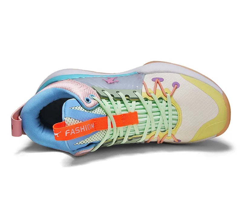 Elevate Basketball Sneakers - Multicolour