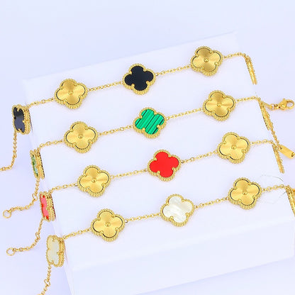 Leaf Clover Bracelets