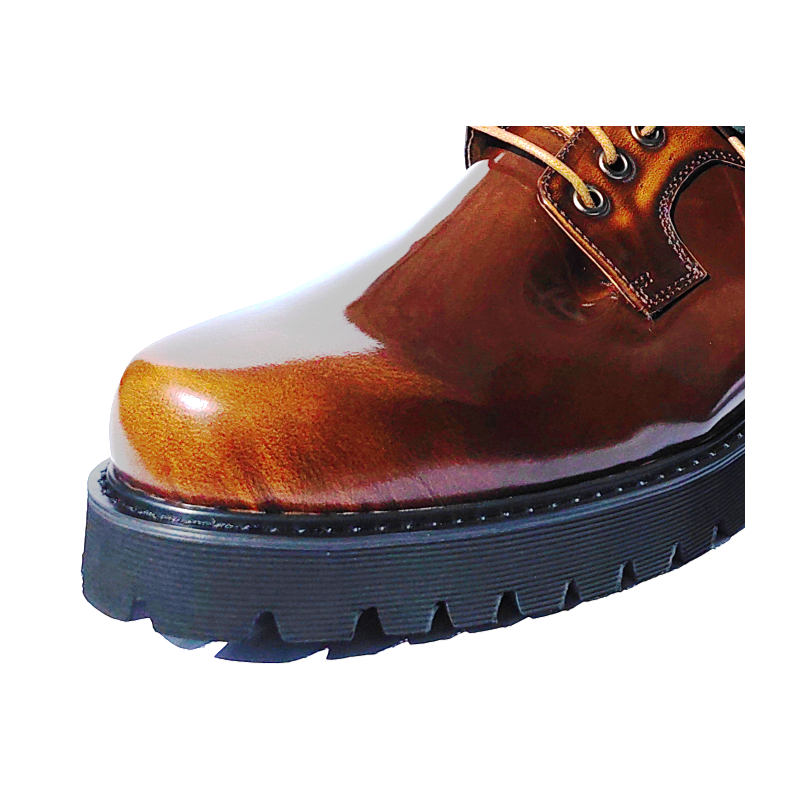 "Alexis" Men's Platform Shoes (Brown)