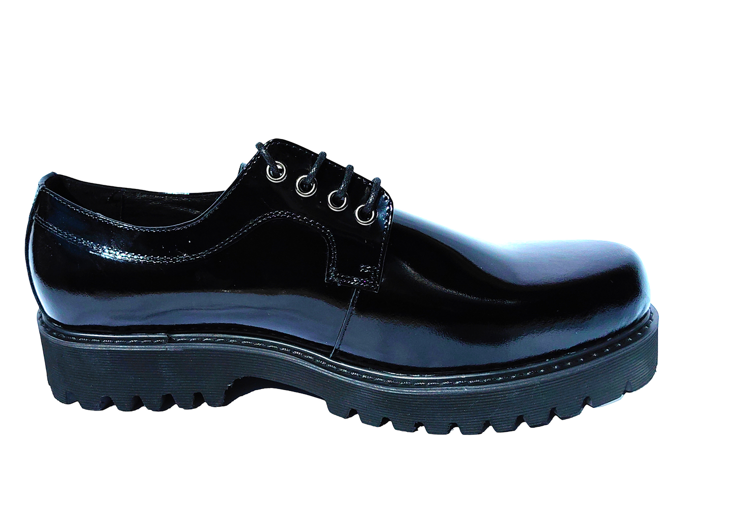 'Alexis' Men's Platform Shoes (Black)