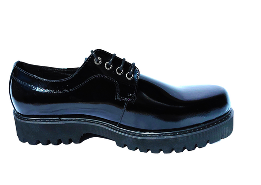 'Alexis' Men's Platform Shoes (Black)