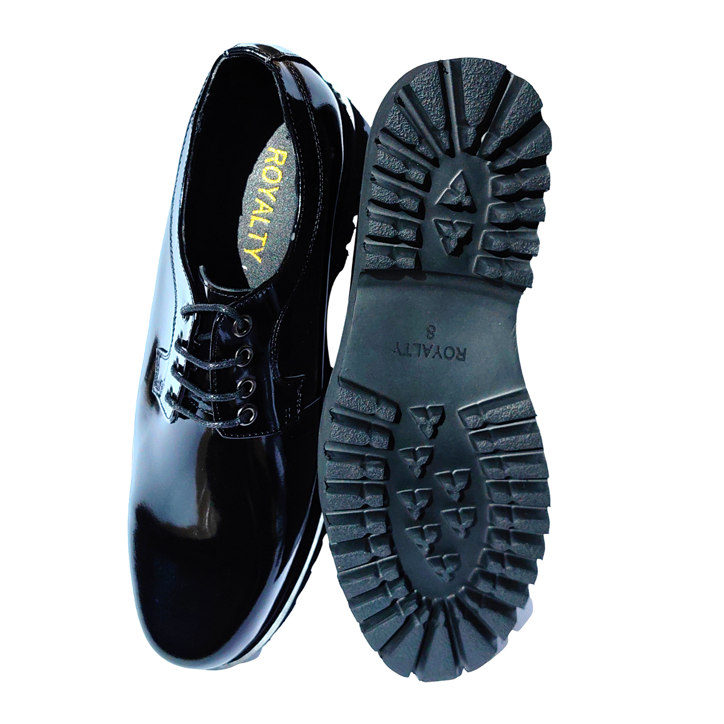'Alexis' Men's Platform Shoes (Black)