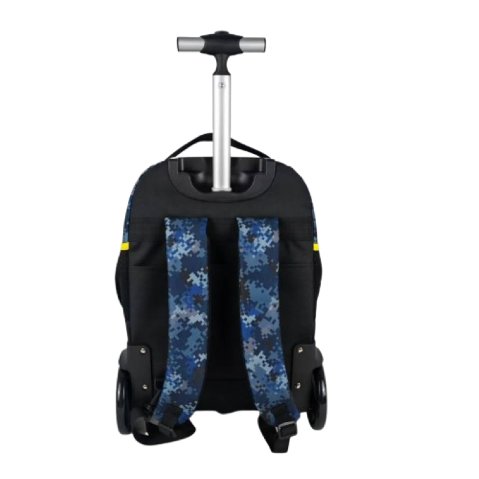 Gamer 3-in-1 Trolley Backpack School Bag Set