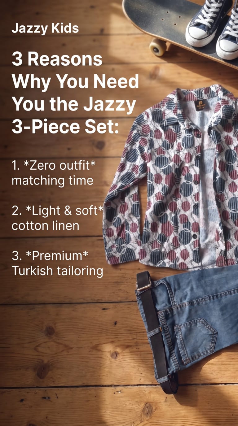 Boys Jazzy 3-Piece Set