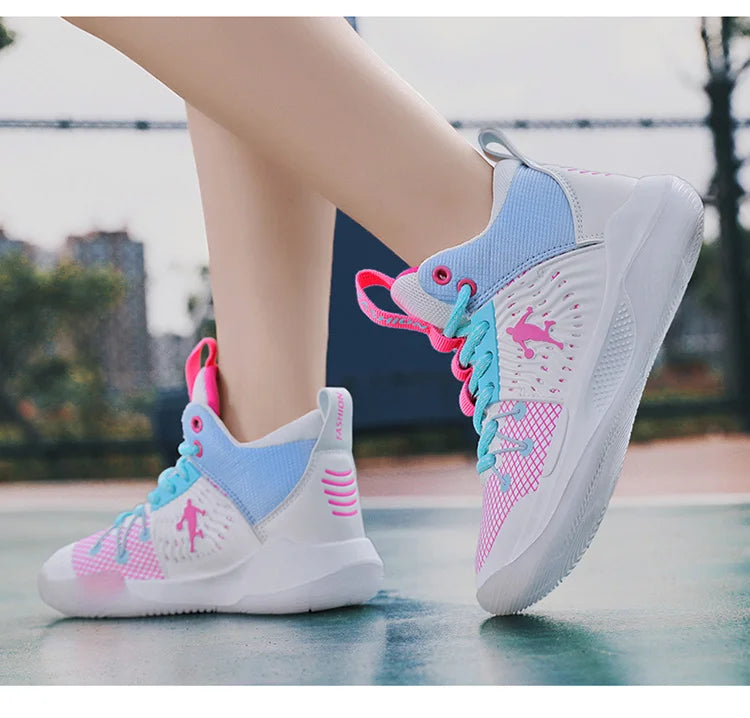Jordy Basketball Sneakers - White