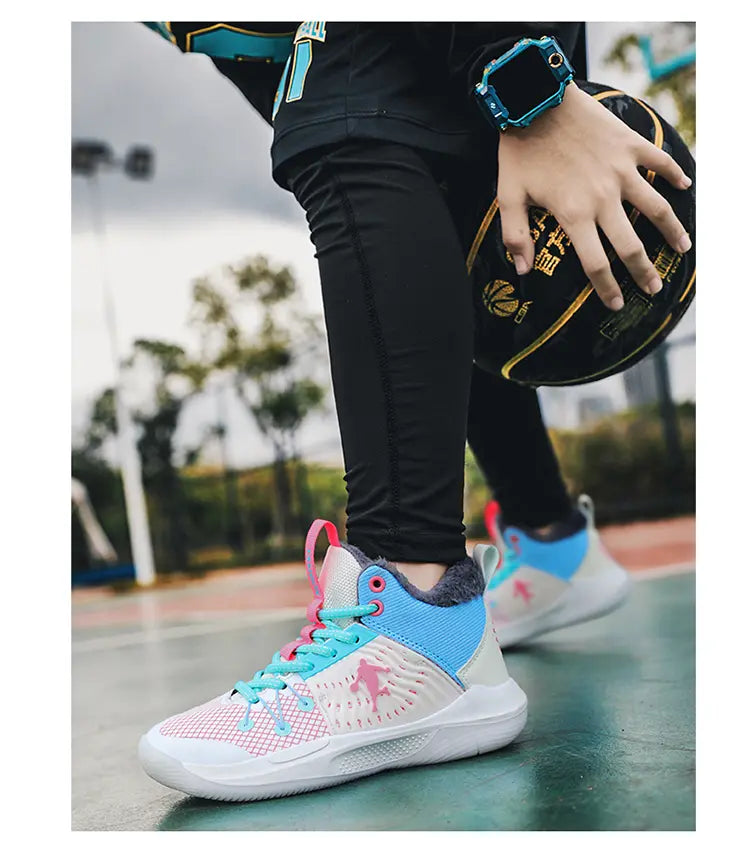 Jordy Basketball Sneakers - White