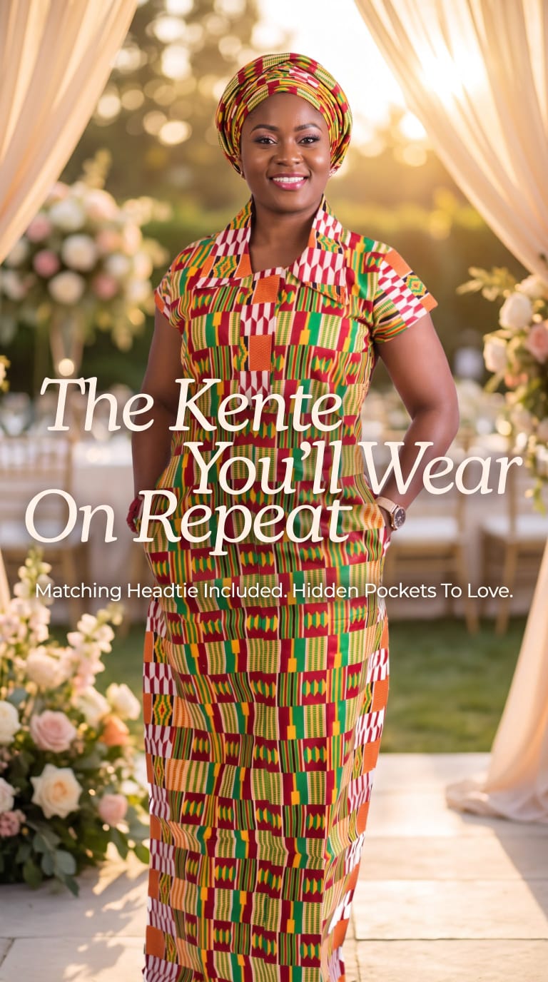 Kente katrina Maxi Dress