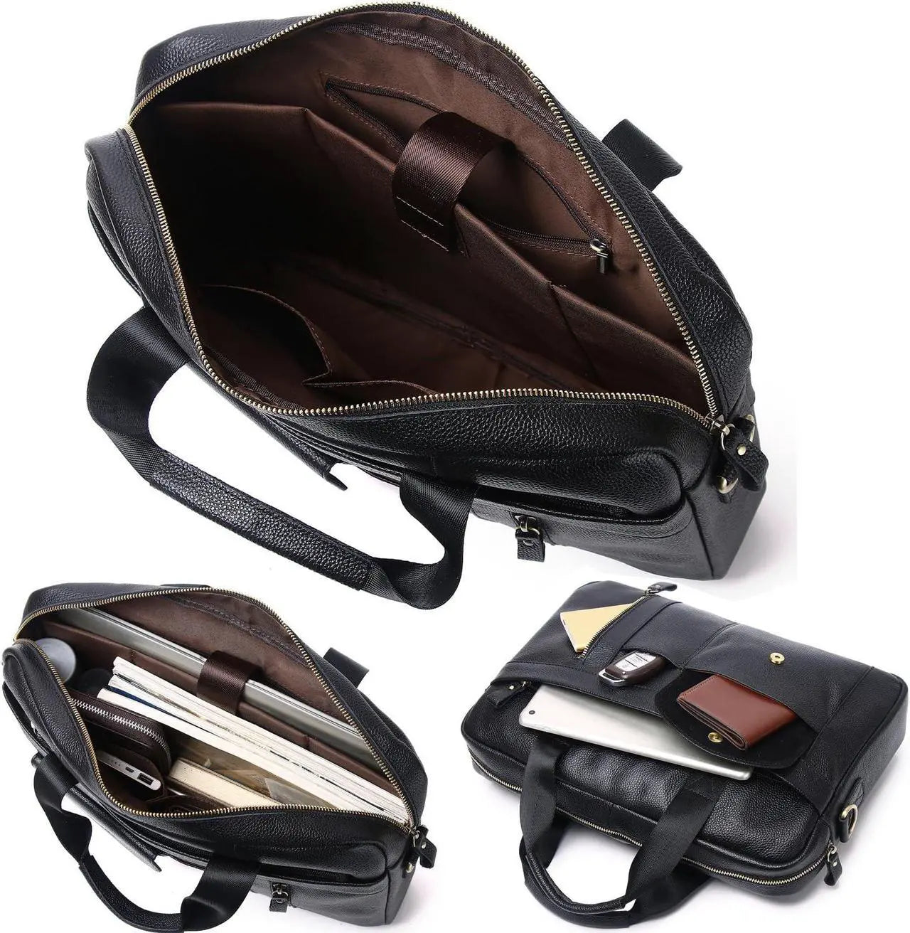 Macey  Laptop Bag (Black)