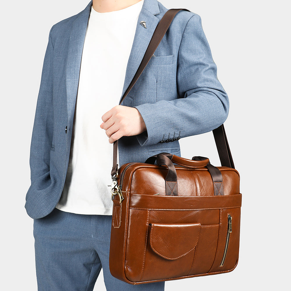 Macey  Laptop Bag (Brown)