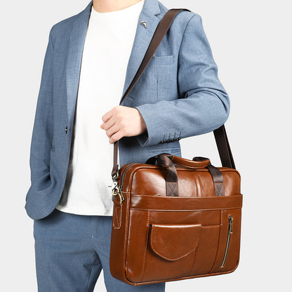 Macey  Laptop Bag (Brown)