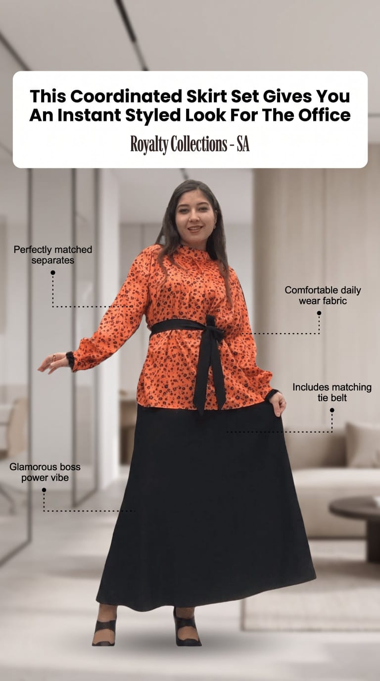 Maema Top & Maxi Skirt set