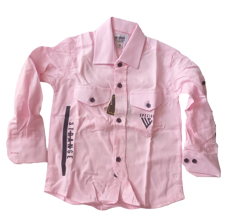 Boys Special Plain Long Sleeve Shirt