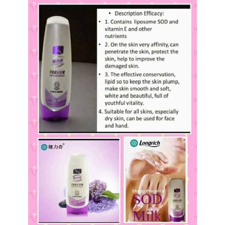 Longrich Sheep Placdenta SOD Milk Body Cream