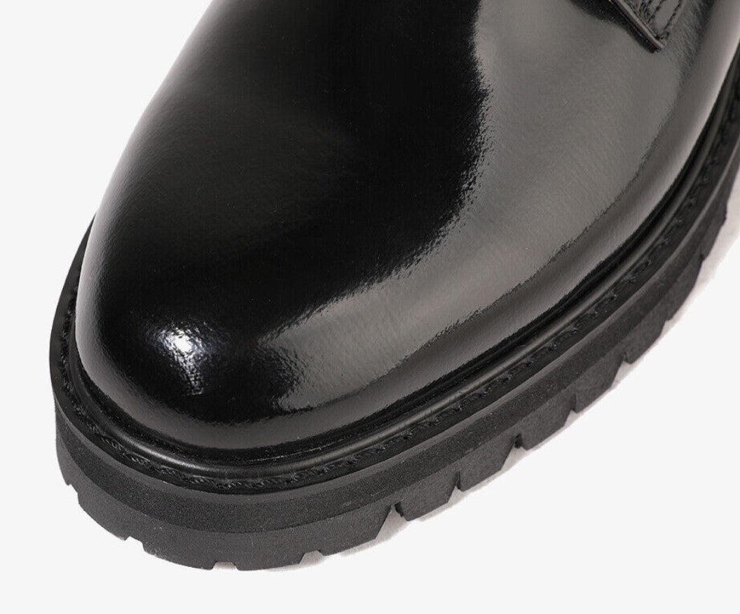 'Alexis' Men's Platform Shoes (Black)