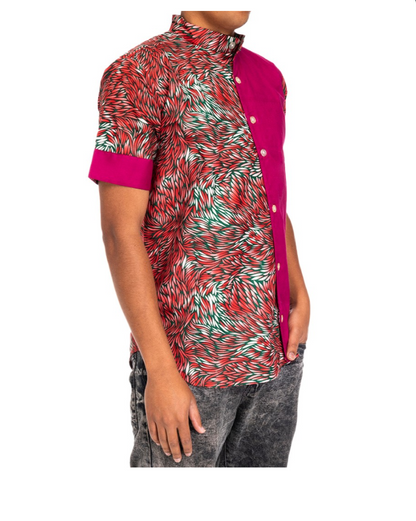 Men's Macy Ankara Top