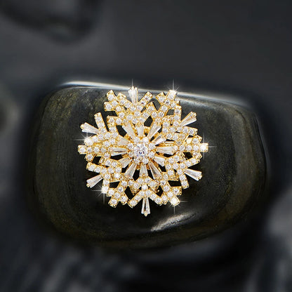 Snowflake Brooch Pin