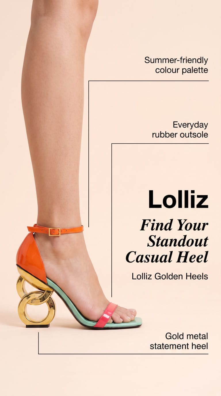 Lolliz Golden Heels
