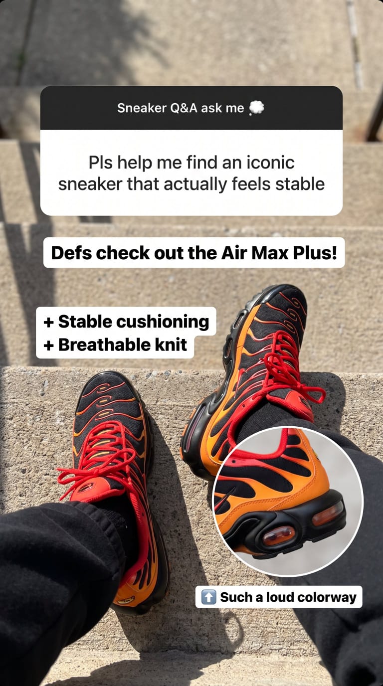 Air Max Plus Sneakers - Orange