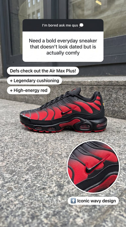 Air Max Plus Sneakers - Red