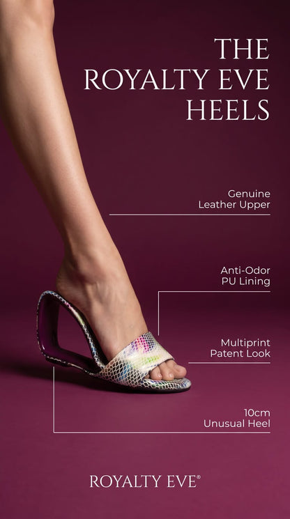 Royalty Eve Unusual Heels - Multiprints