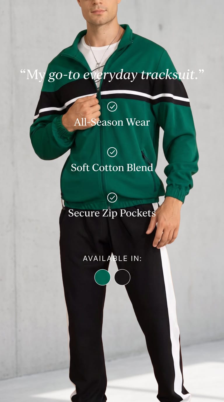Ballers Casual Tracksuit Set