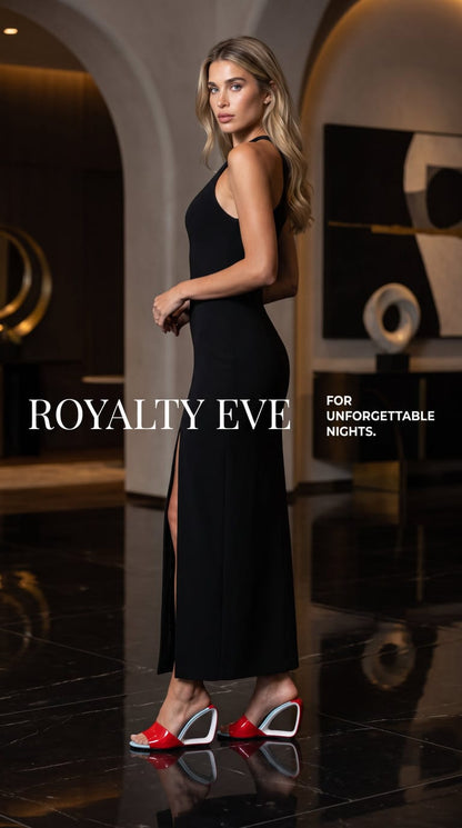 Royalty Eve Unusual Heels - Red