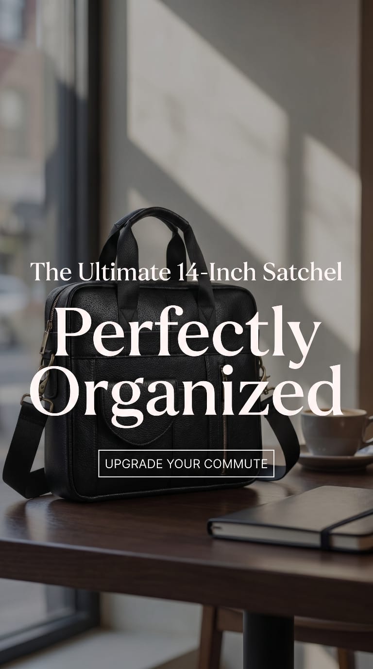 Macey  Laptop Bag (Black)